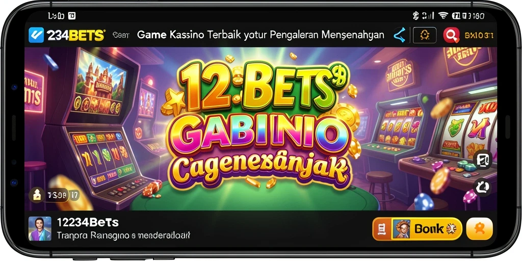 Tampilan gameplay menakjubkan dari 1234BETS yang membawa nuansa Kasino ke rumah Anda.