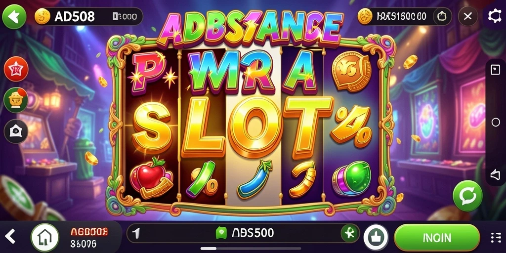 Screenshot gameplay dari ADS508 menampilkan keseruan bermain Slot dengan grafis menawan.