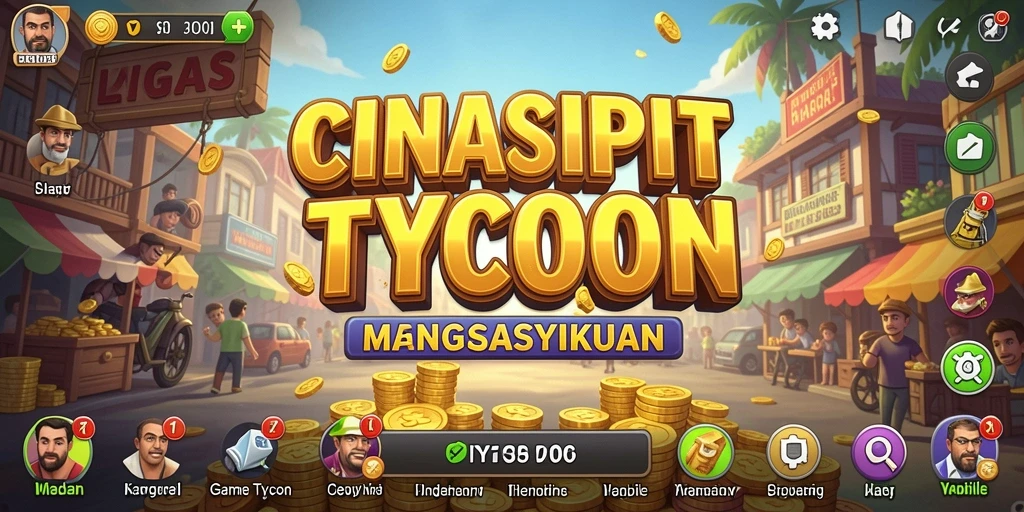 Tampilan gameplay CINASIPIT yang menarik dan menyenangkan.