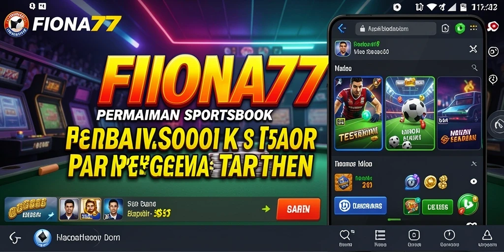 Tampilan utama <strong>FIONA77</strong> dengan fitur taruhan yang menarik dan informatif.